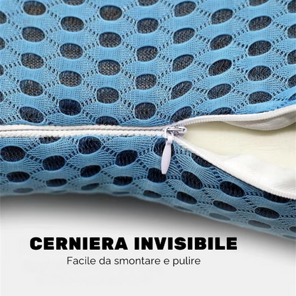 Cuscino lombare ergonomico in memory foam